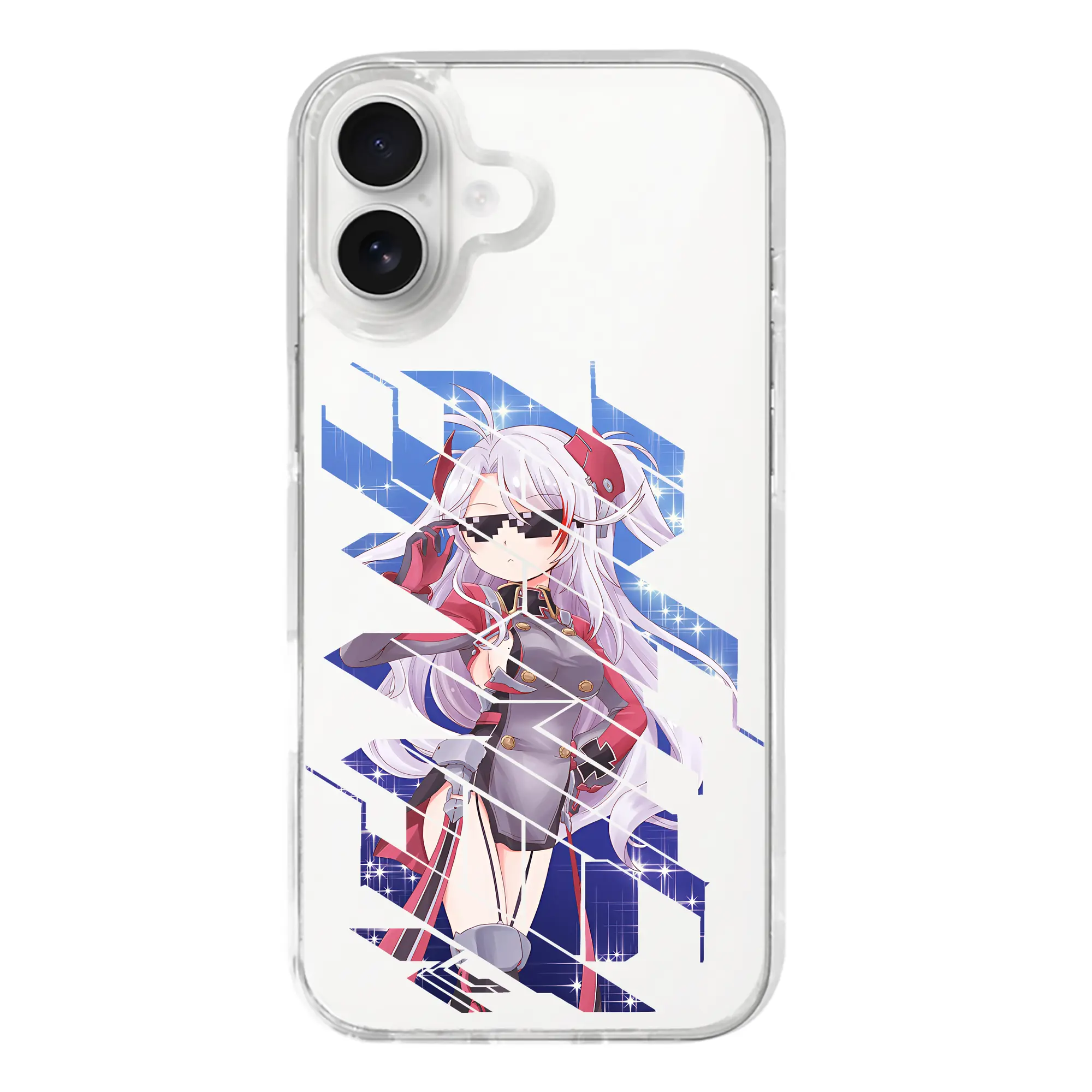 アズールレーン グッズ,プリンツ・オイゲン - iPhone 17シリーズ 透明スマホケース – 薄型・耐衝撃・精密フィット保護カバー